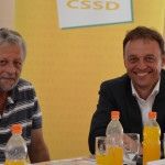 Tomáš Škaryd a František Bublan, poslanec PČR